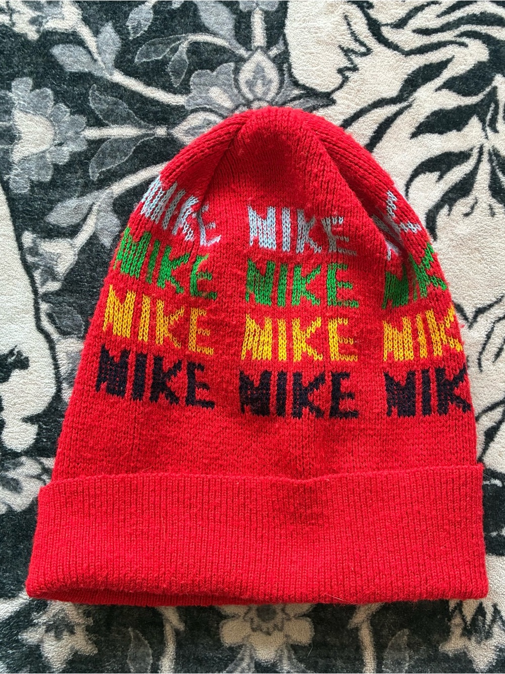 010 - VINTAGE 70s 80s NIKE MADE IN USA BEANIE